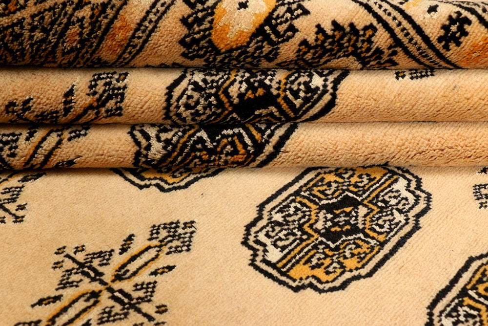 Burlywood Bokhara 6' 1 x 9' - No. 38398 - ALRUG Rug Store