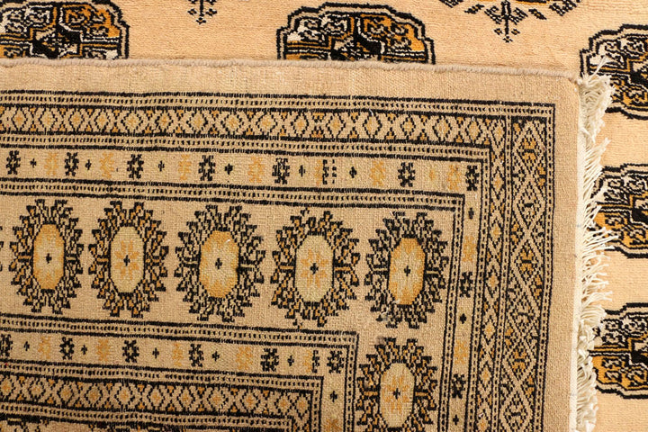 Burlywood Bokhara 6' 1 x 9' - No. 38398 - ALRUG Rug Store