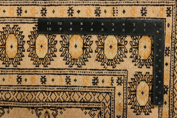 Burlywood Bokhara 6' 1 x 9' - No. 38398 - ALRUG Rug Store