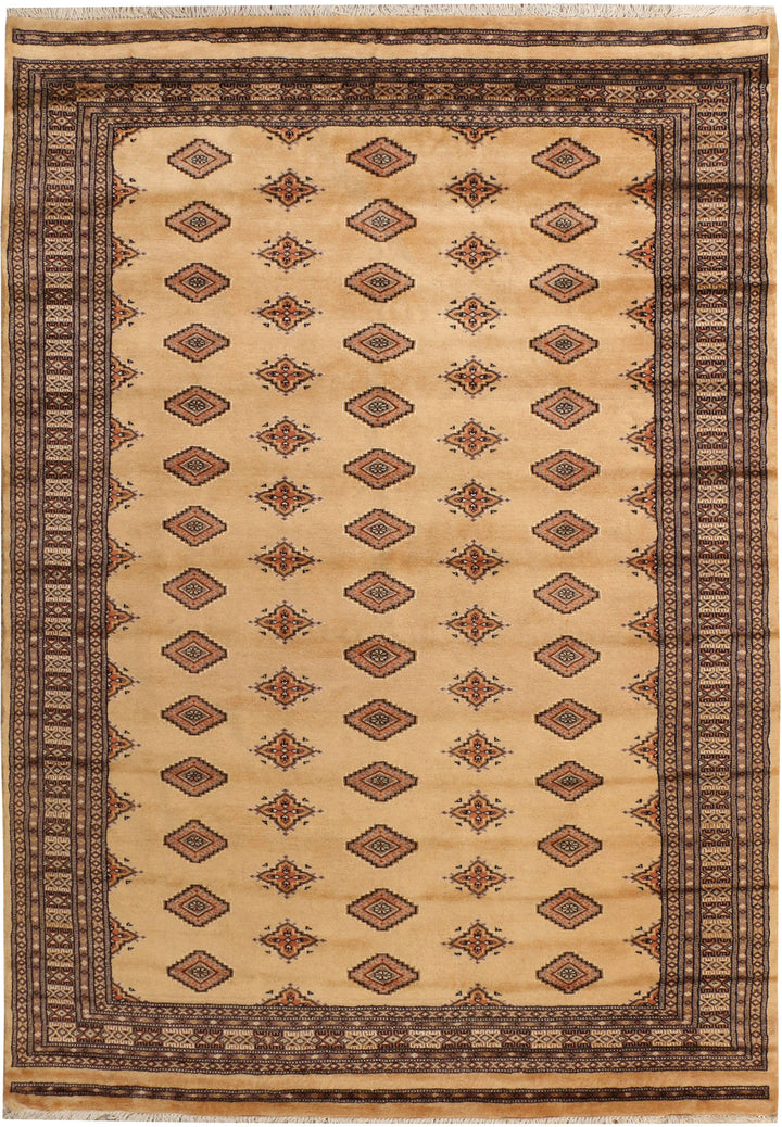 Navajo White Jaldar 5' 5 x 7' 10 - No. 38412 - ALRUG Rug Store