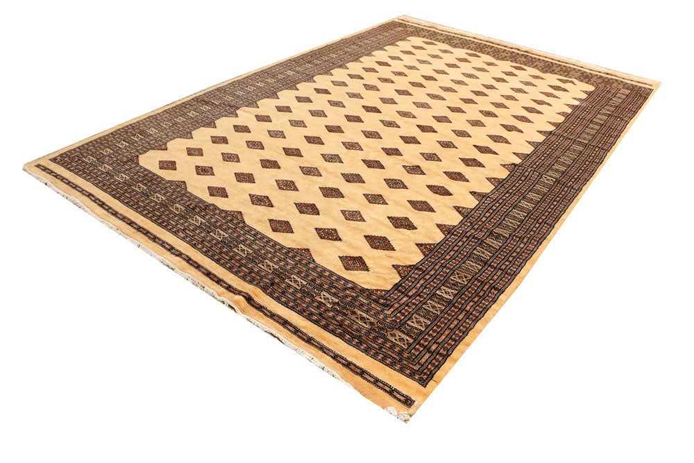 Navajo White Jaldar 7' x 10' 6 - No. 38416 - ALRUG Rug Store