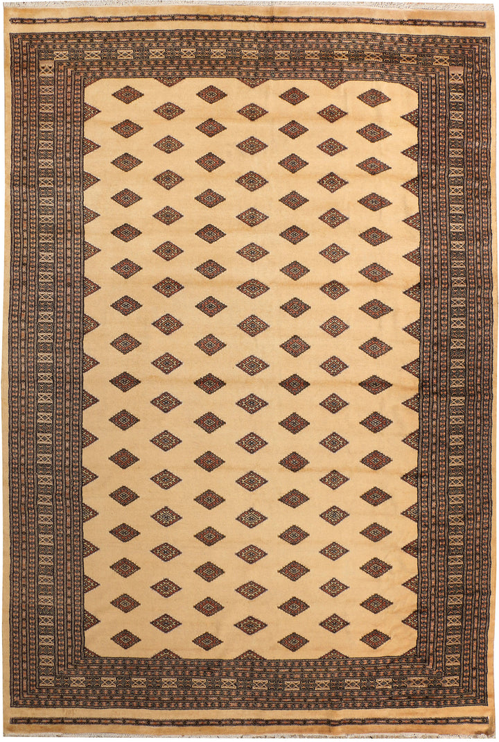 Navajo White Jaldar 7' x 10' 6 - No. 38416 - ALRUG Rug Store