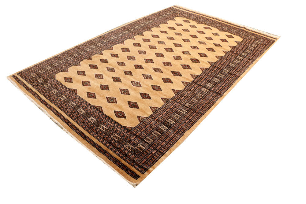 Navajo White Jaldar 5' 6 x 8' 8 - No. 38417 - ALRUG Rug Store