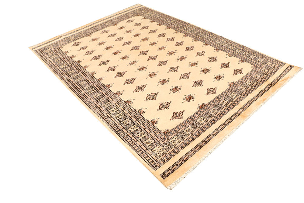 Navajo White Jaldar 5' 9 x 7' 10 - No. 38424 - ALRUG Rug Store