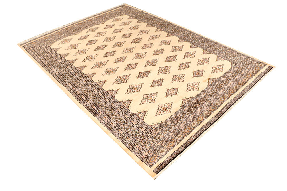 Navajo White Jaldar 5' 7 x 7' 9 - No. 38428 - ALRUG Rug Store