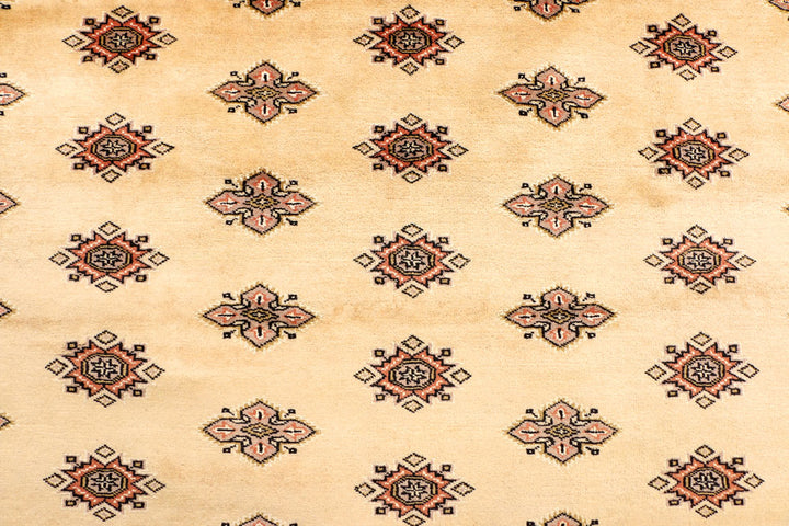 Navajo White Jaldar 5' 9 x 8' - No. 38429 - ALRUG Rug Store