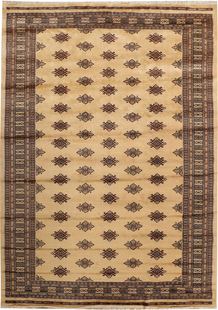 Navajo White Jaldar 5' 9 x 8' - No. 38429 - ALRUG Rug Store