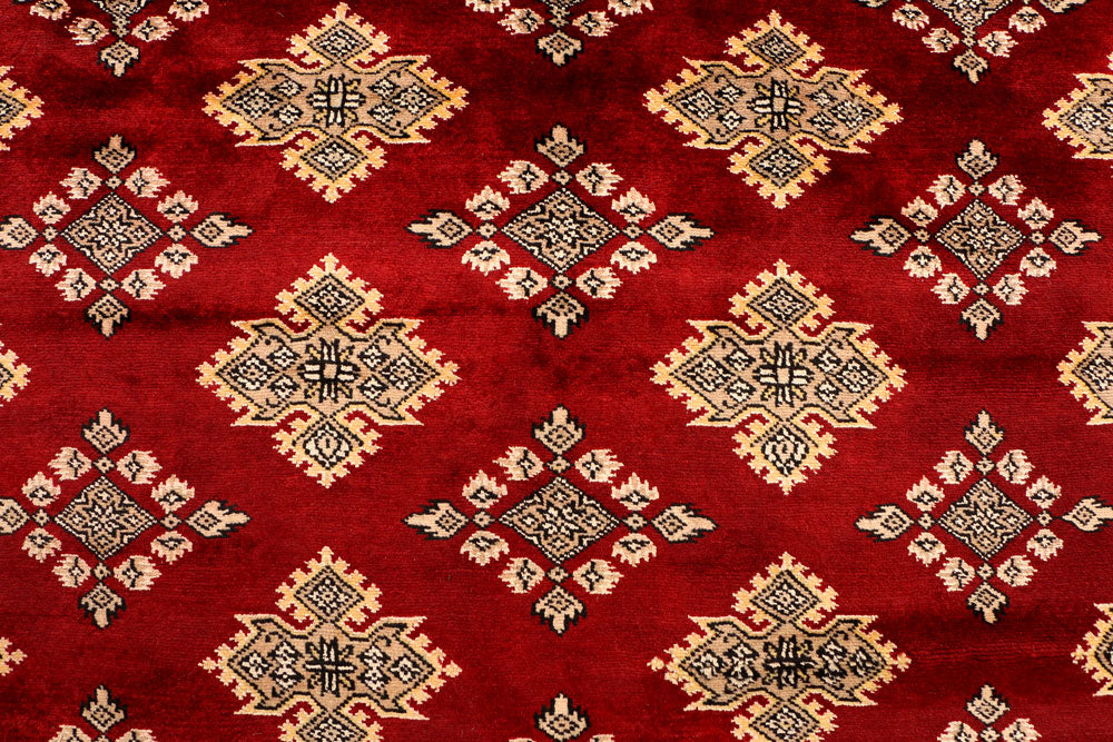 Maroon Jaldar 6' 1 x 8' 8 - No. 38431 - ALRUG Rug Store
