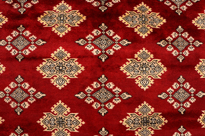 Maroon Jaldar 6' 1 x 8' 8 - No. 38431 - ALRUG Rug Store