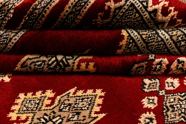 Maroon Jaldar 6' 1 x 8' 8 - No. 38431 - ALRUG Rug Store