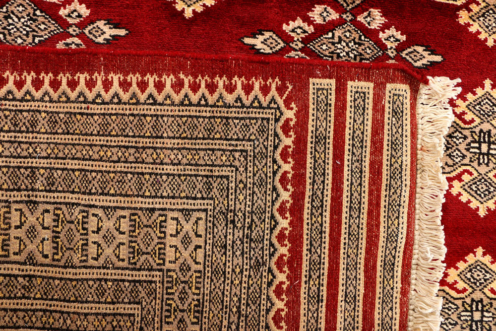 Maroon Jaldar 6' 1 x 8' 8 - No. 38431 - ALRUG Rug Store