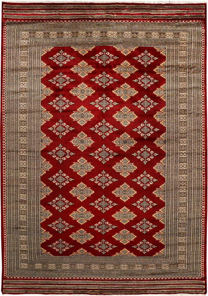 Maroon Jaldar 6' 1 x 8' 8 - No. 38431 - ALRUG Rug Store