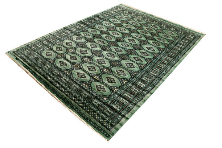 Dark Sea Green Jaldar 5' 8 x 7' 7 - No. 38432 - ALRUG Rug Store
