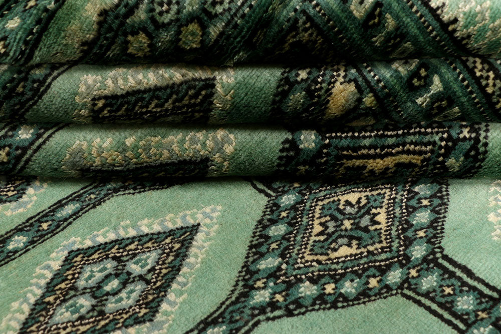 Dark Sea Green Jaldar 5' 8 x 7' 7 - No. 38432 - ALRUG Rug Store