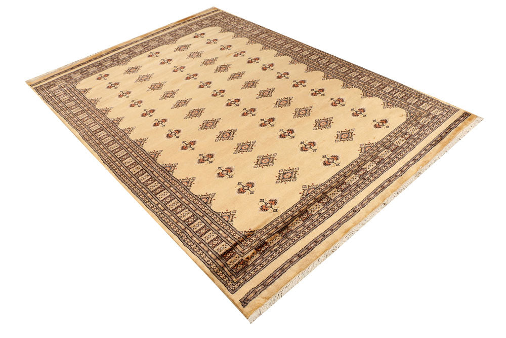 Navajo White Jaldar 5' 6 x 7' 7 - No. 38436 - ALRUG Rug Store