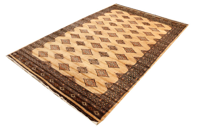 Navajo White Jaldar 5' 6 x 8' 4 - No. 38437 - ALRUG Rug Store