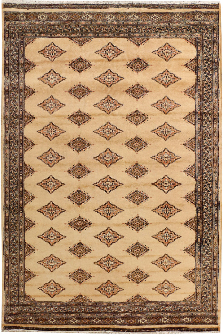 Navajo White Jaldar 5' 6 x 8' 4 - No. 38437 - ALRUG Rug Store
