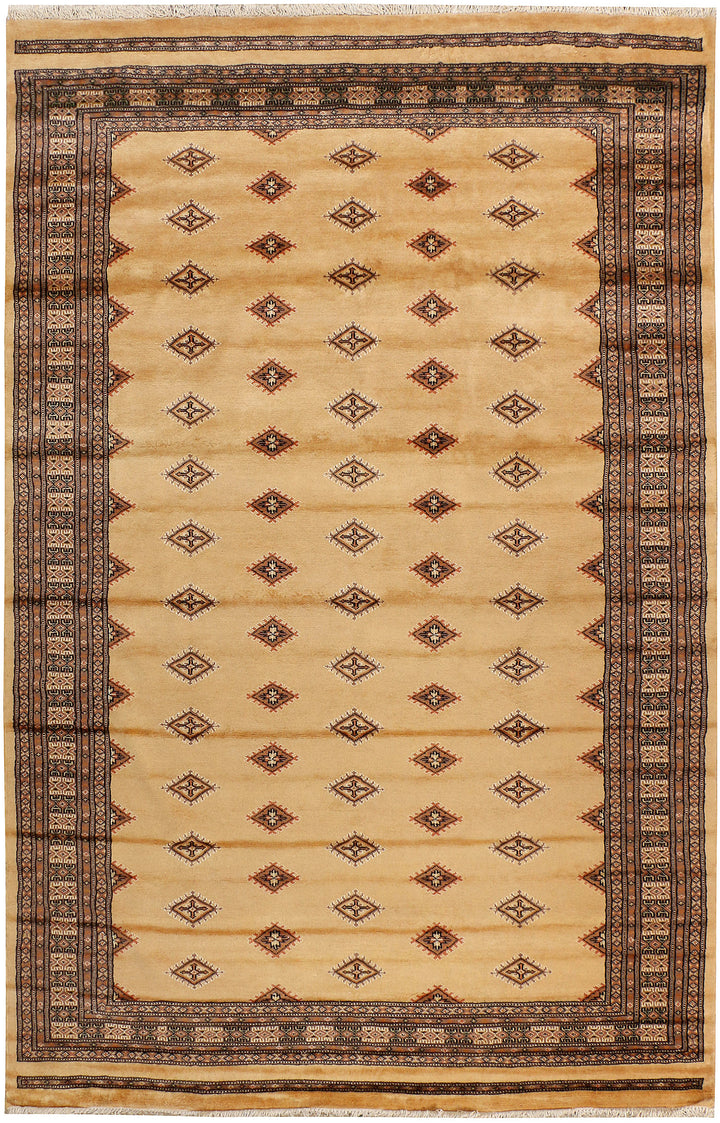 Navajo White Jaldar 5' 7 x 8' 7 - No. 38439 - ALRUG Rug Store