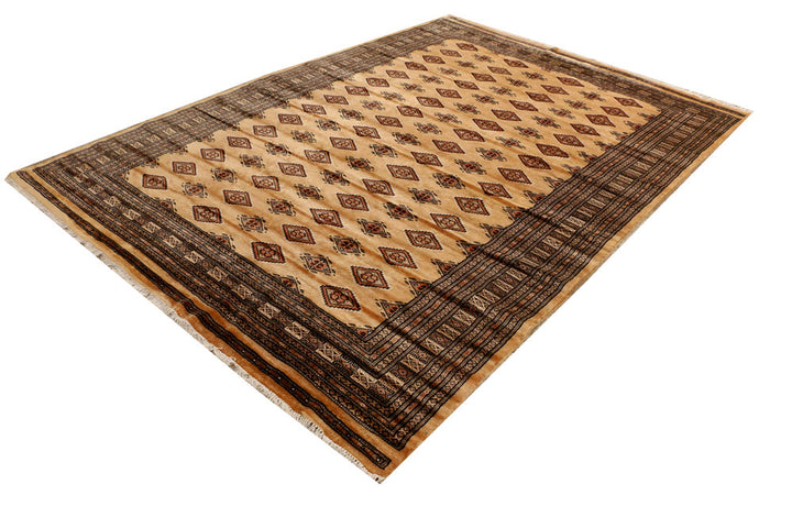 Navajo White Jaldar 6' 6 x 9' - No. 38443 - ALRUG Rug Store