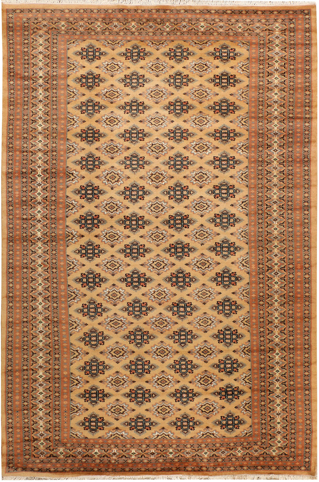 Navajo White Jaldar 5' 3 x 7' 10 - No. 38445 - ALRUG Rug Store