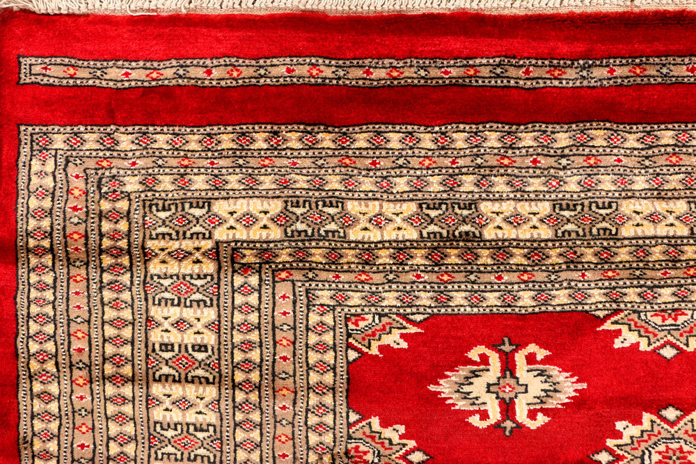 Firebrick Jaldar 6' 6 x 7' 10 - No. 38446 - ALRUG Rug Store