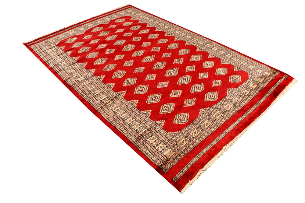 Firebrick Jaldar 5' 1 x 7' 10 - No. 38447 - ALRUG Rug Store