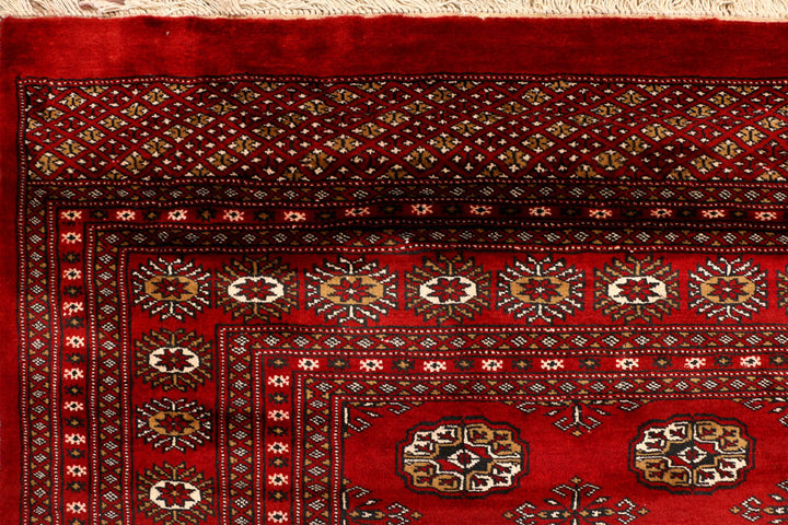 Firebrick Bokhara 6' 11 x 9' 9 - No. 38452 - ALRUG Rug Store