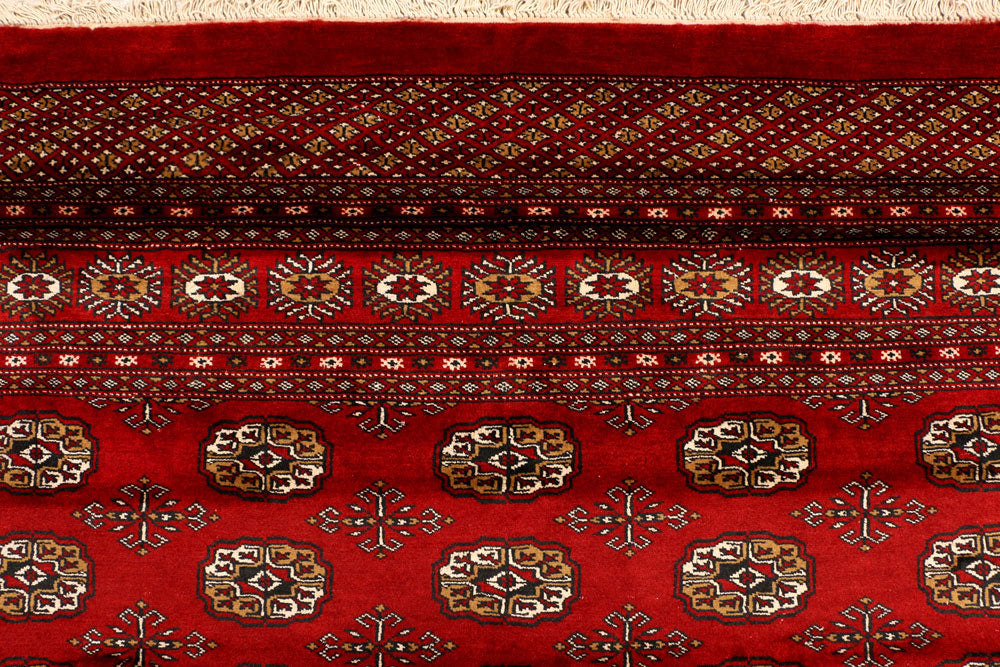Firebrick Bokhara 6' 11 x 9' 9 - No. 38452 - ALRUG Rug Store