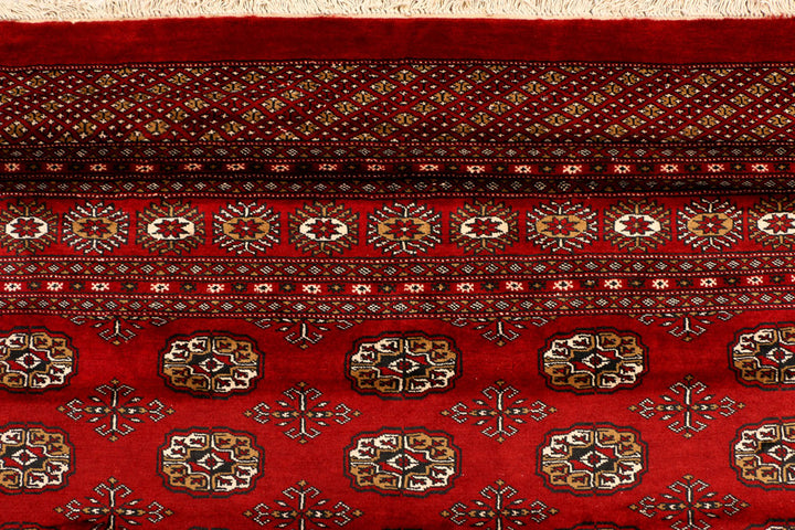 Firebrick Bokhara 6' 11 x 9' 9 - No. 38452 - ALRUG Rug Store