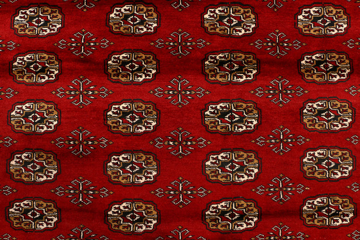 Firebrick Bokhara 6' 11 x 9' 9 - No. 38452 - ALRUG Rug Store