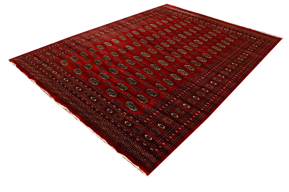 Firebrick Bokhara 6' 11 x 9' 9 - No. 38452 - ALRUG Rug Store