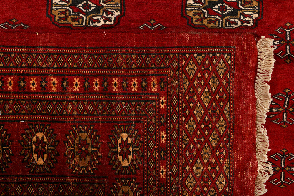 Firebrick Bokhara 6' 11 x 9' 9 - No. 38452 - ALRUG Rug Store