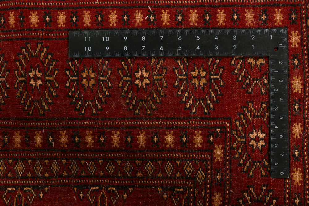 Firebrick Bokhara 6' 7 x 8' 9 - No. 38453 - ALRUG Rug Store