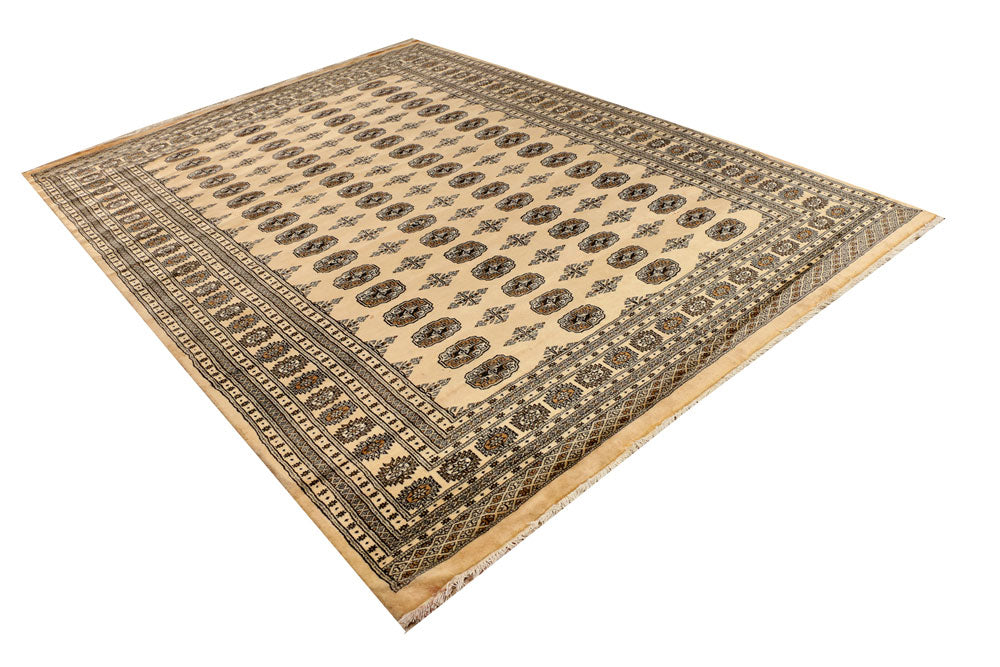 Burlywood Bokhara 7' 2 x 9' 9 - No. 38460 - ALRUG Rug Store