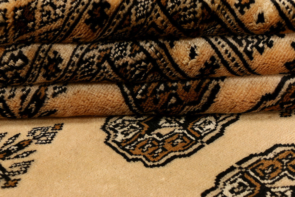 Burlywood Bokhara 7' 2 x 9' 9 - No. 38460 - ALRUG Rug Store