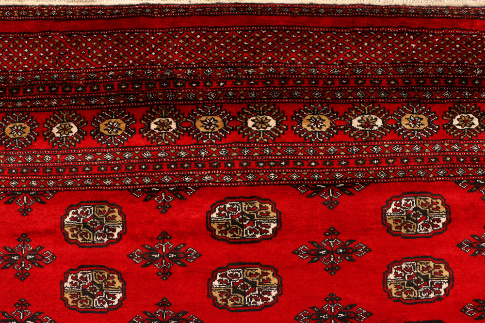 Firebrick Bokhara 6' 7 x 10' - No. 38461 - ALRUG Rug Store