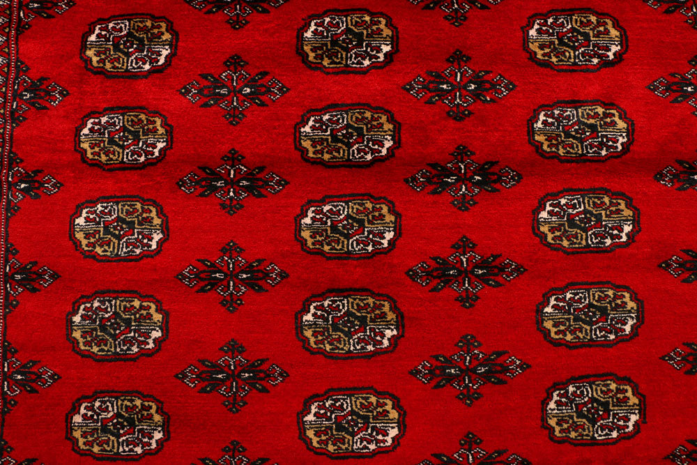 Firebrick Bokhara 6' 7 x 10' - No. 38461 - ALRUG Rug Store