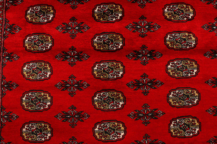 Firebrick Bokhara 6' 7 x 10' - No. 38461 - ALRUG Rug Store