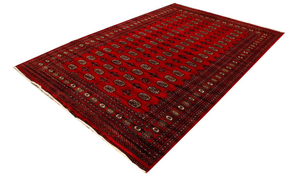 Firebrick Bokhara 6' 7 x 10' - No. 38461 - ALRUG Rug Store