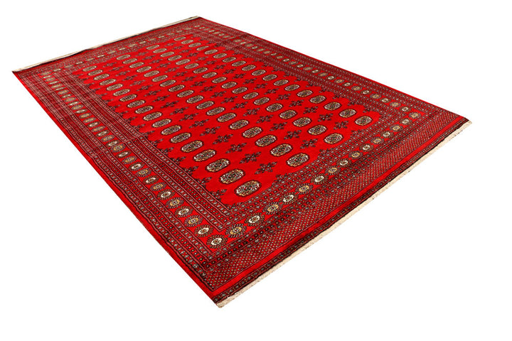 Firebrick Bokhara 6' 7 x 10' - No. 38461 - ALRUG Rug Store