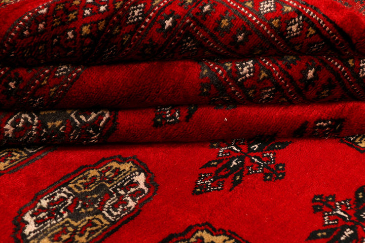 Firebrick Bokhara 6' 7 x 10' - No. 38461 - ALRUG Rug Store