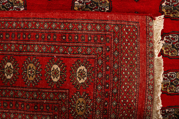 Firebrick Bokhara 6' 7 x 10' - No. 38461 - ALRUG Rug Store