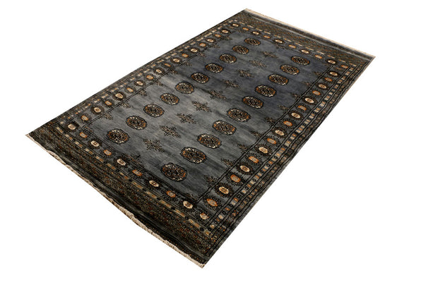 Dark Grey Bokhara 4' x 6' 9 - No. 38468 - ALRUG Rug Store