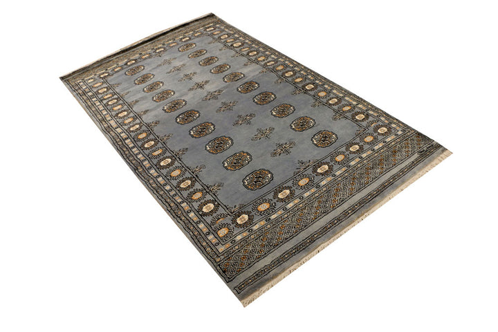 Dark Grey Bokhara 4' x 6' 9 - No. 38468 - ALRUG Rug Store