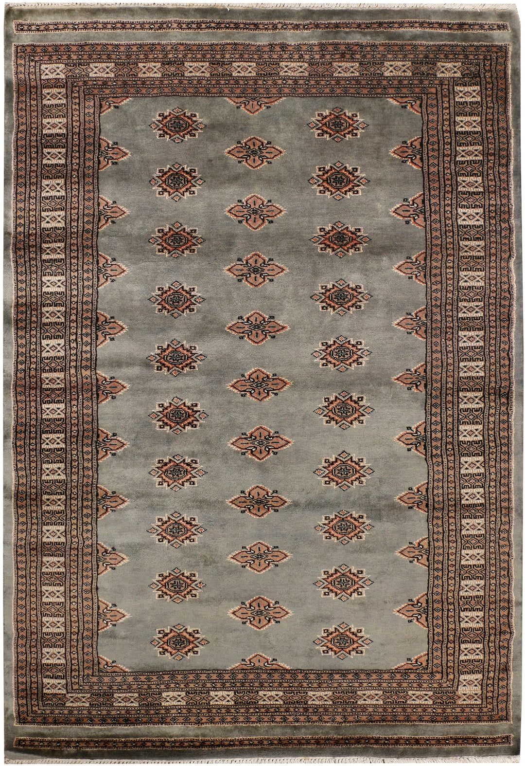 Grey Jaldar 4' 6 x 6' 4 - No. 38474 - ALRUG Rug Store