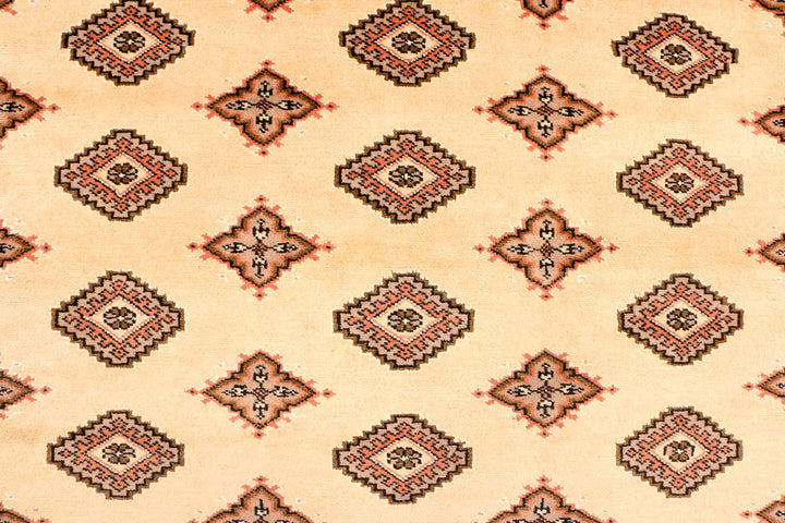Navajo White Jaldar 4' 6 x 6' 7 - No. 38479 - ALRUG Rug Store
