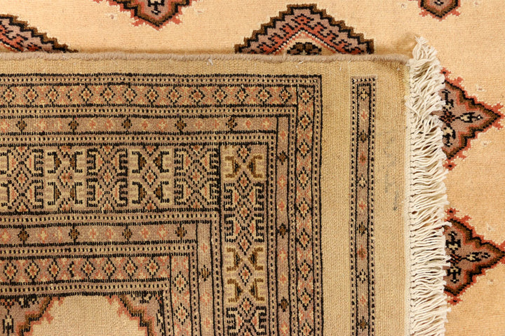 Navajo White Jaldar 4' 6 x 6' 7 - No. 38479 - ALRUG Rug Store