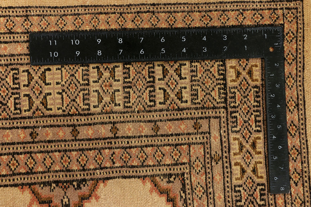 Navajo White Jaldar 4' 6 x 6' 7 - No. 38479 - ALRUG Rug Store