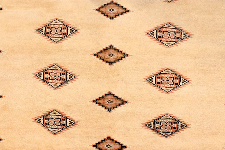 Navajo White Jaldar 4' 6 x 6' - No. 38481 - ALRUG Rug Store