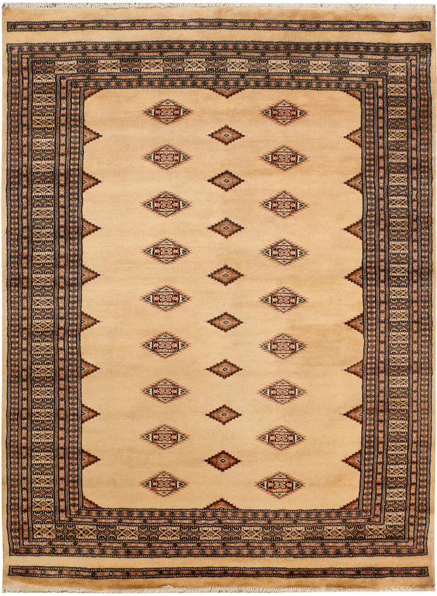 Navajo White Jaldar 4' 6 x 6' - No. 38481 - ALRUG Rug Store
